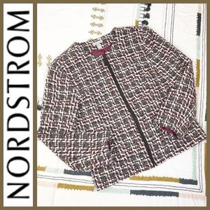 [ Nordstrom ] Tweed Boucle Classy Beautiful Blazer